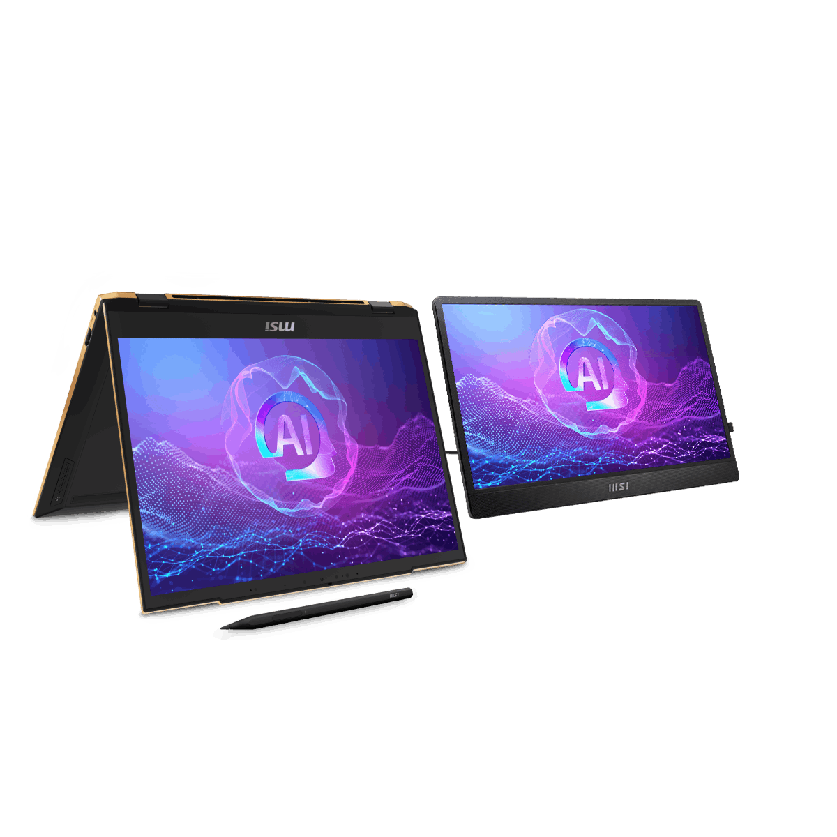 Bundle de MSI Summit 13 AI EVO A2HMTG-080ES + MP161 E2