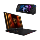 Bundle portatil gaming de MSI Raider 18 HX AI A2XWIG-252ES y videoconsola Claw A1M-084ES