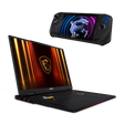 Bundle portatil gaming de MSI Raider A18 HX A9WJG-039ES y Claw A1M 084ES