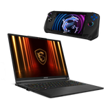 Bundle portatil gaming de MSI Stealth A16 AI A3XWIG-022XES y Videoconsola Claw A1M-084ES