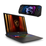 Bundle portatil gamingde  MSI Vector 16 HX AI A2XWIG-099ES y videoconsola Claw A1M-084ES