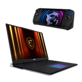 Bundle portatil gaming de MSI Titan 18 HX AI A2XWJG-249ES y Claw A1M-084ES