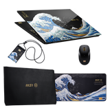 Bundle del portatil para profesionales de MSI Prestige 13 AI AI Ukiyoe Edition