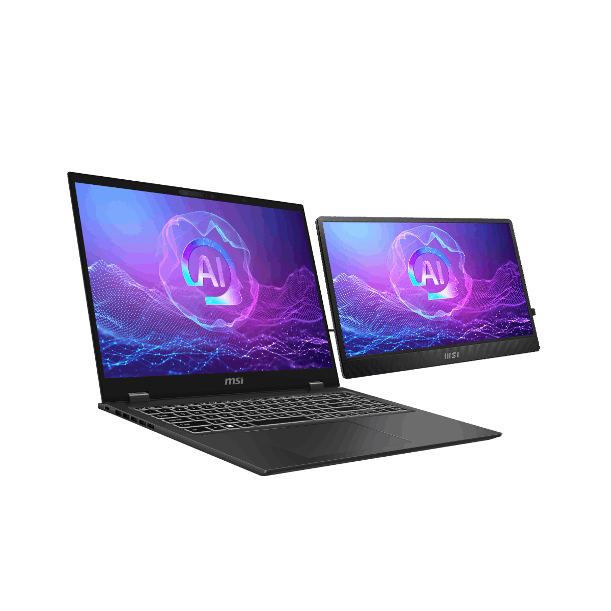 MSI Prestige 16 AI+ Evo B2VMG-044ES + Prestige 16 AI+ Evo B2VMG-044ES | Portátil + Monitor Portátil - MSI e-Shop | Tienda Oficial MSI España