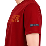 Camiseta MSI Cooling Gamer Series Roja de apparel, con logotipo y diseño moderno en el frente, para gamers y fans de MSI.