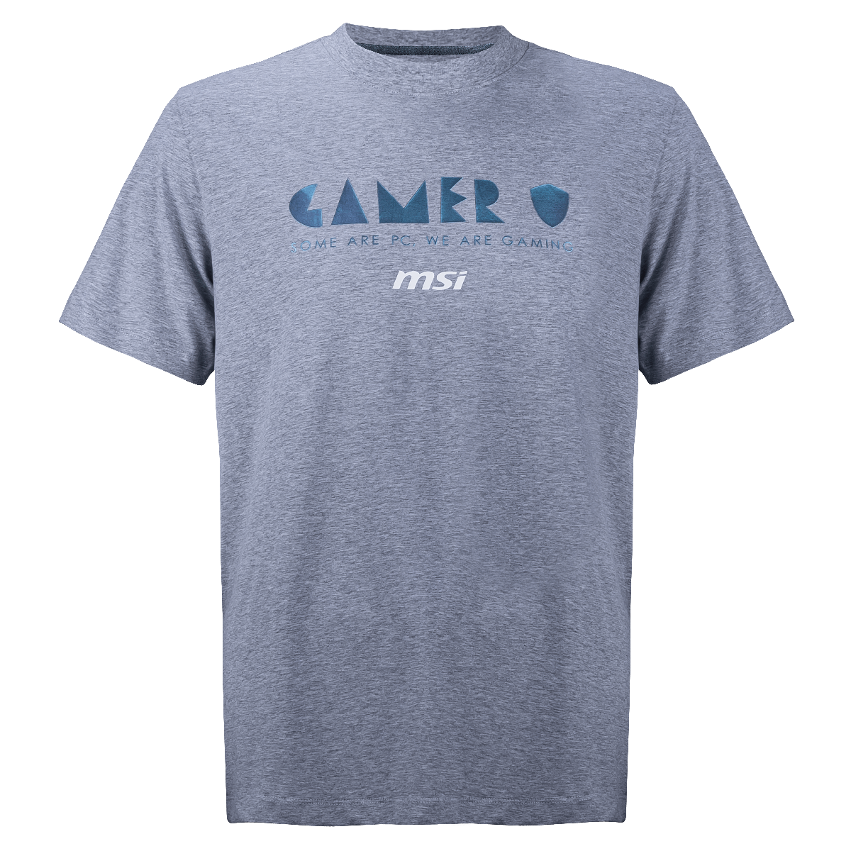 Camiseta MSI True Gamerg en color gris