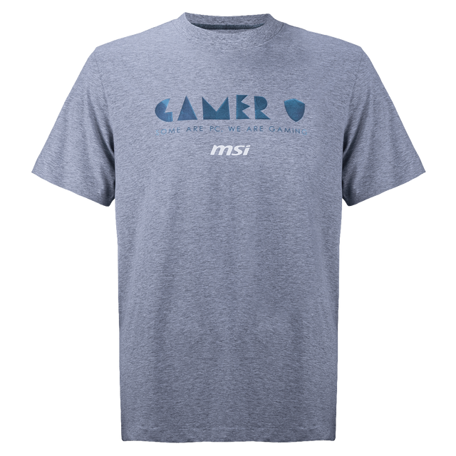Camiseta MSI True Gamerg en color gris