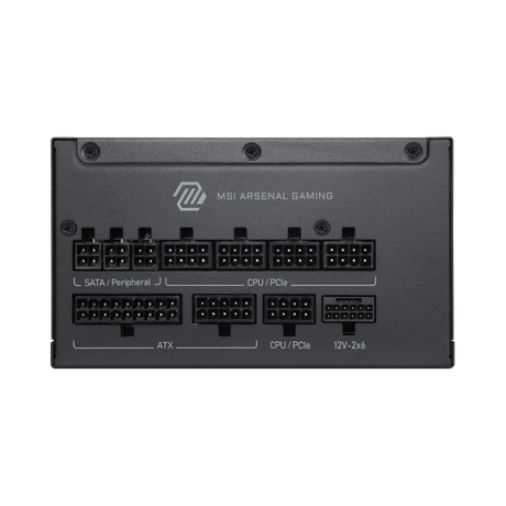 Fuente de alimentación MSI MAG A1200PLS PCIe5 de alta eficiencia 80 PLUS Platinum, para PC de alto rendimiento.