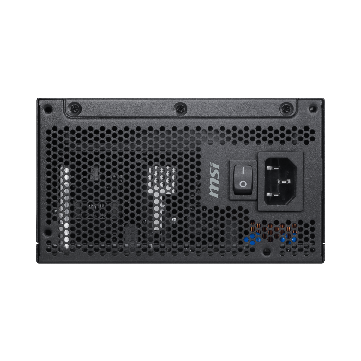 Fuente de alimentación MSI MAG A1200PLS PCIe5 de alta eficiencia 80 PLUS Platinum, diseñada para PCs de alto rendimiento.