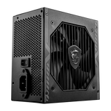 Fuente de alimentación MSI MAG A750BN PCIe5 80 Plus Bronze, PSU con cables y ventilador en caja negra