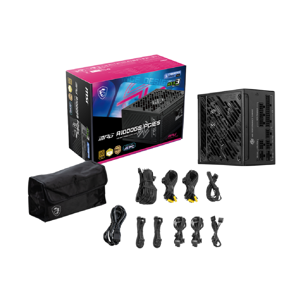 Fuente de alimentacion MSI MPG A1000GS PCIE5