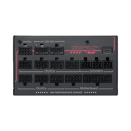 MSI MPG Ai1300TS PCIE5 80 Plus Titanium | Fuente de Alimentación