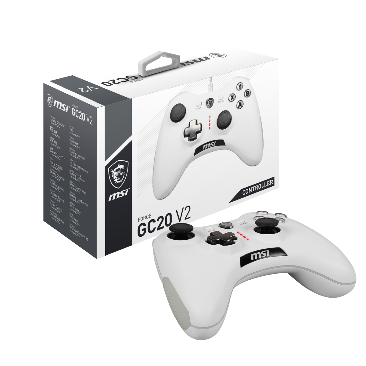 gamepad msi force gc20 v2 blanco