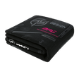 Manta de franela MSI MPG de color negro y gris con logo de MSI España, ideal para mayor comodidad y calor.