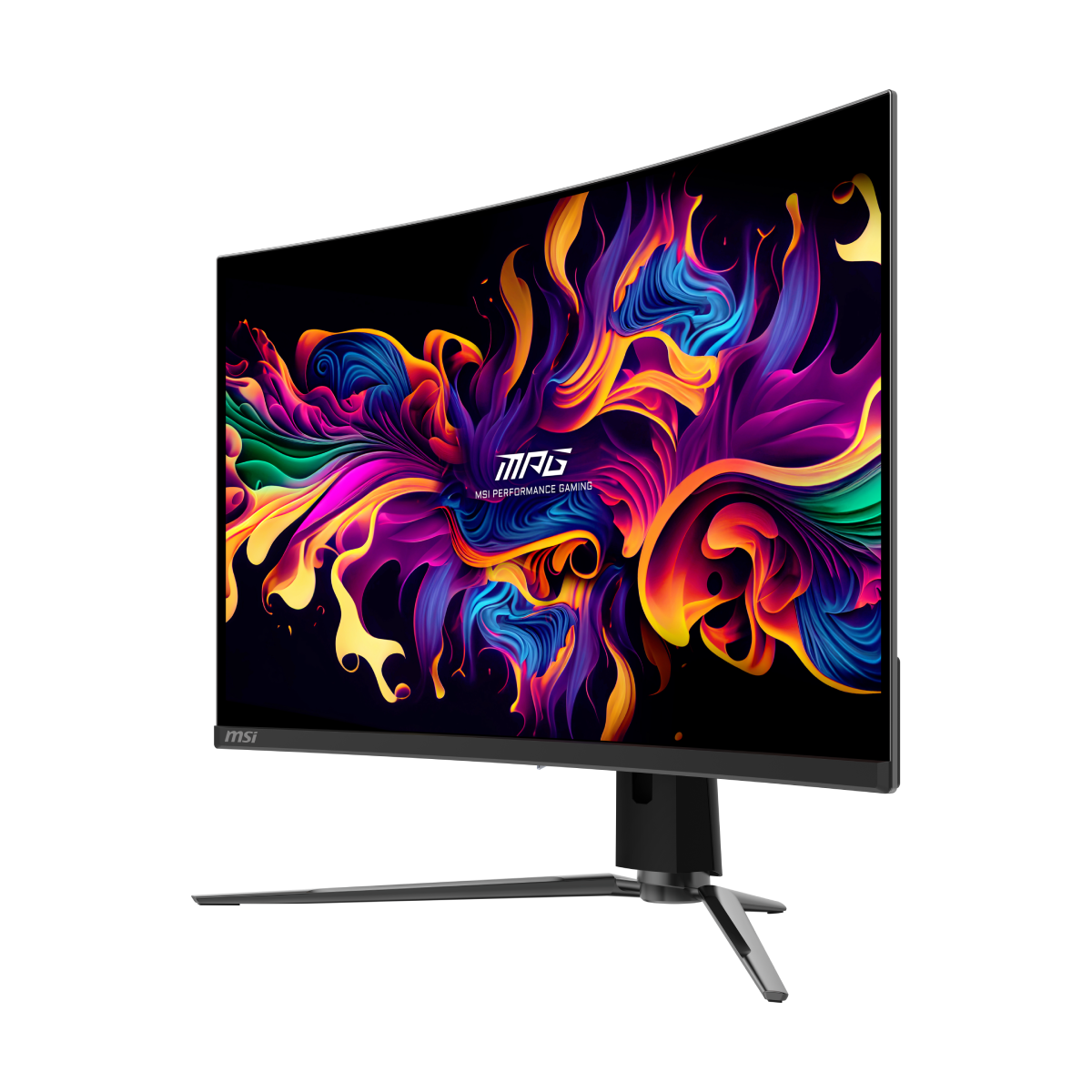 Monitor curvo gaming 4K MSI MPG 321CURX QD-OLED de 32 UHD
