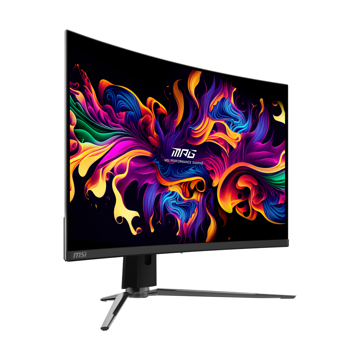 Monitor curvo gaming 4K MSI MPG 321CURX QD-OLED de 32 UHD