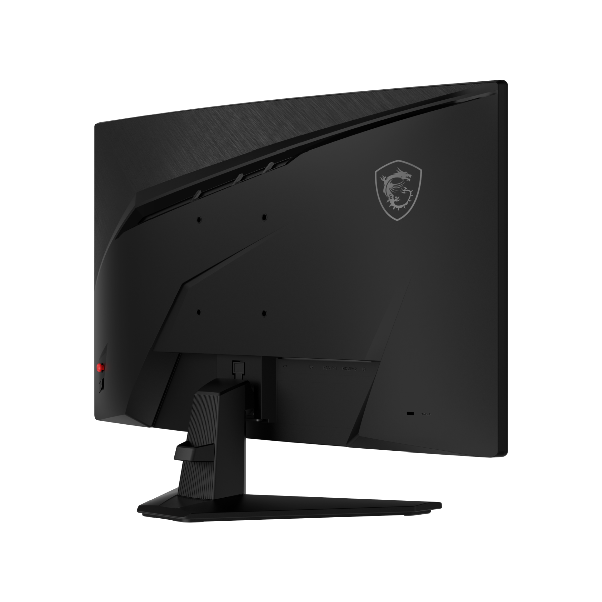 Monitor gaming MSI MAG 274CXF curvo con pantalla grande y base ajustable, ideal para juegos y entretenimiento.