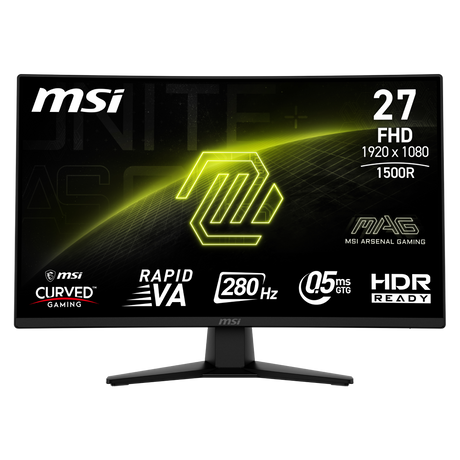 monitor curvo gaming msi mag 274cxf 27 fhd