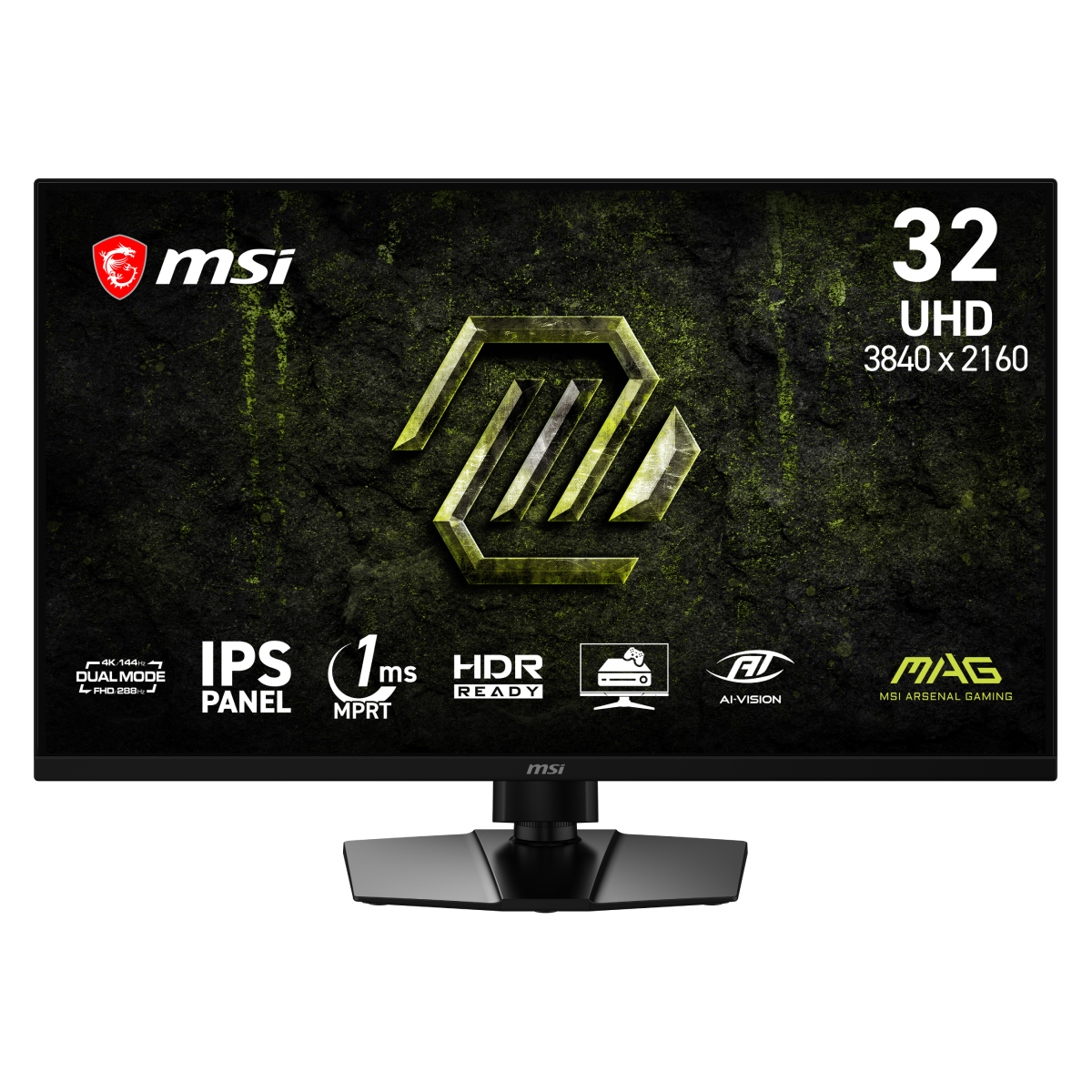 Monitor gaming 4K de MSI MAG 321UPD E14 con 32 pulgadas