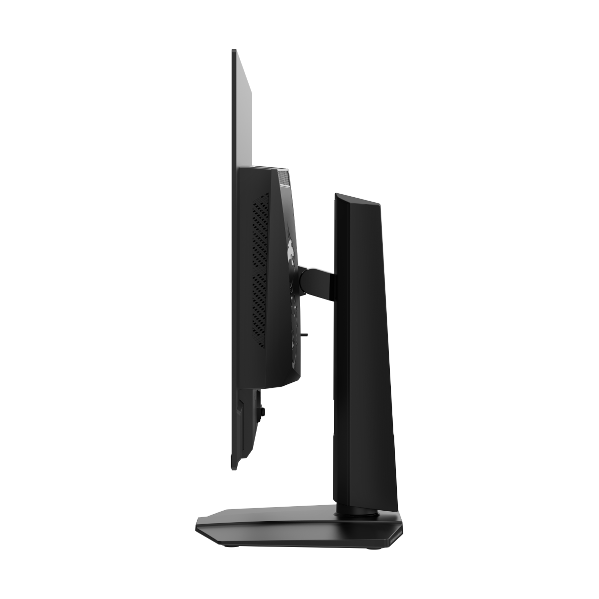 Monitor gaming MSI MAG 322UP QD-OLED E16 con pantalla 4K, diseño moderno y detalles visuales en el panel OLED.