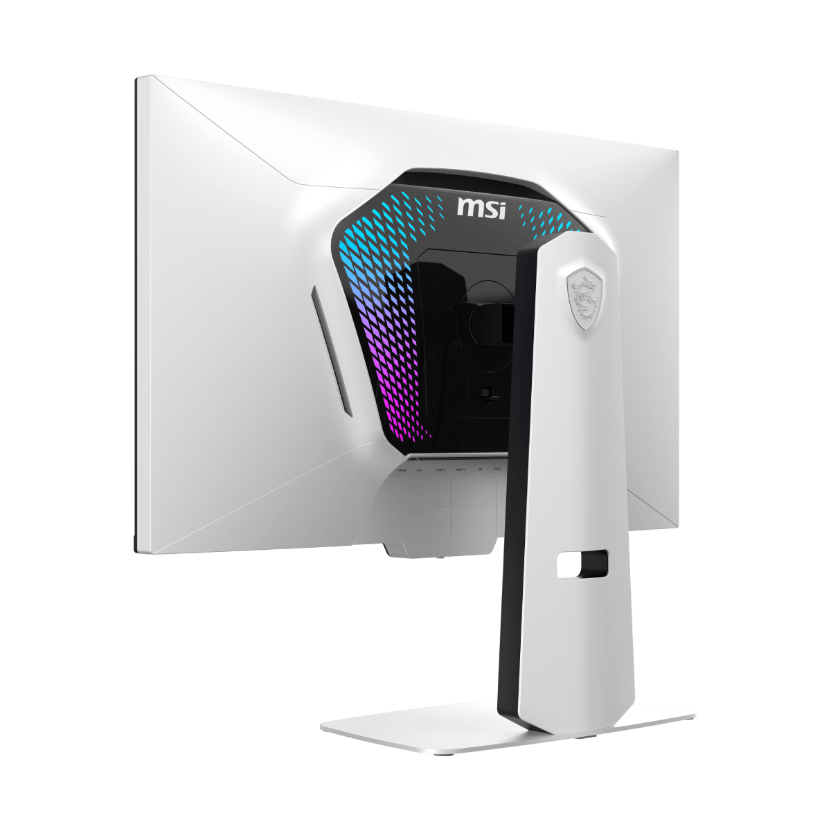 Monitor gaming MSI MPG 274URDFW E16M con pantalla 4K, diseño moderno y alta resolución para juegos y trabajo.