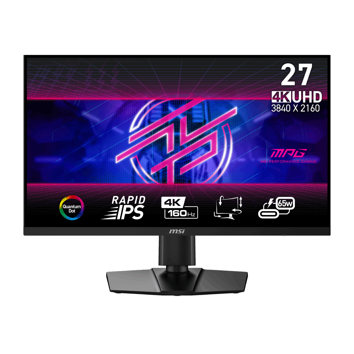 Monitor gaming 4K MSI MPG 274URF QD de 27 pulgadas UHD