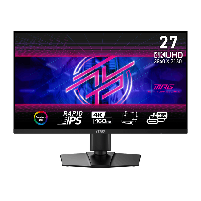 Monitor gaming 4K MSI MPG 274URF QD de 27 pulgadas UHD