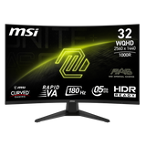 Monitor gaming curvo de MSI MAG 325CQF de 32 WQHD