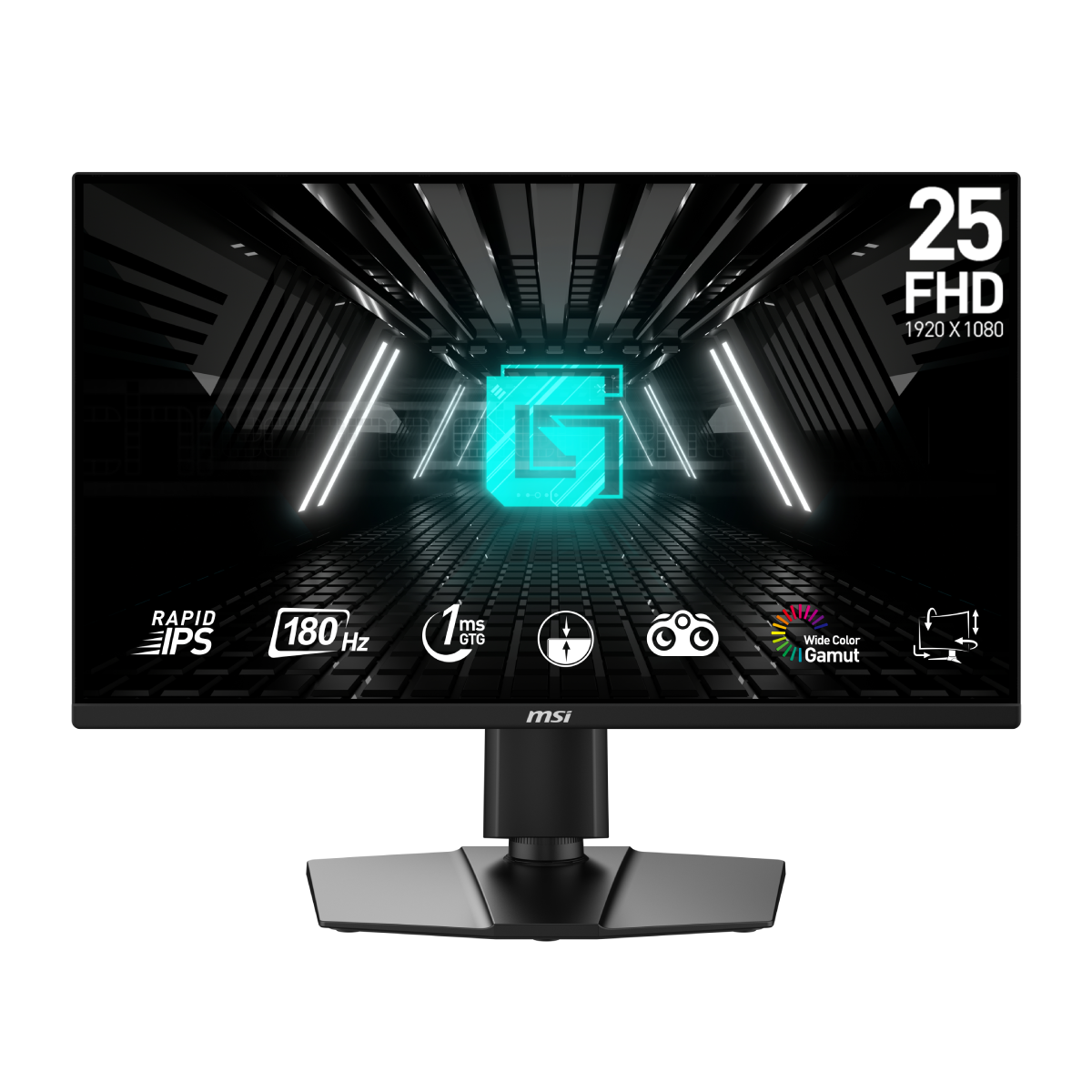 monitor gaming msi g255pf e2 de 25 fhd