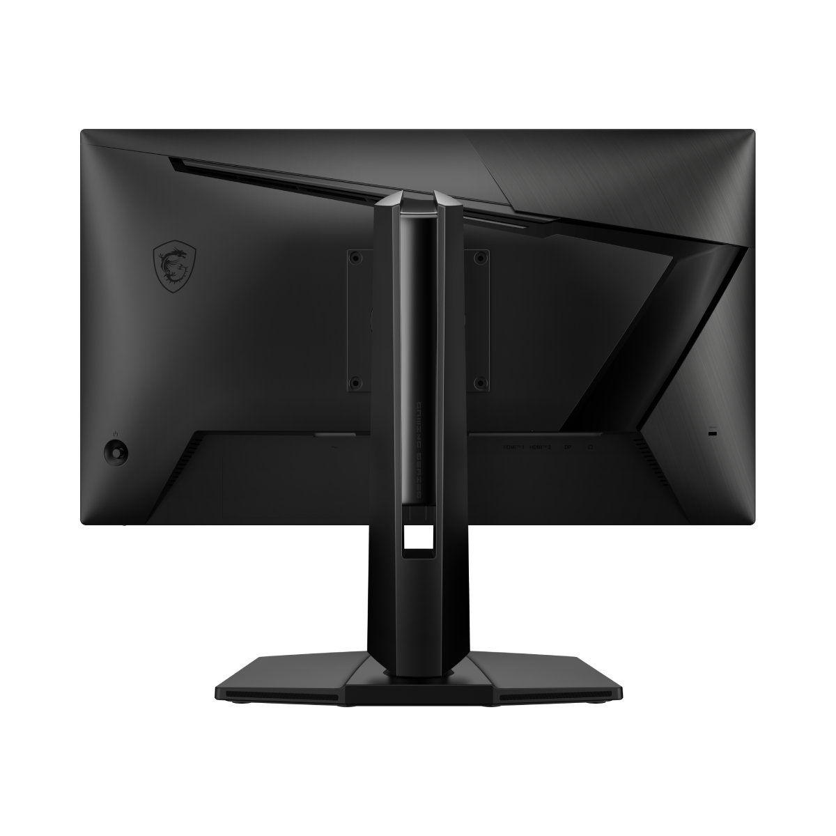 MSI MAG 255PXF gaming monitor displaying vibrant game graphics on a sleek black screen with a thin bezel.