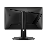 MSI MAG 255PXF gaming monitor displaying vibrant game graphics on a sleek black screen with a thin bezel.