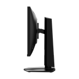 MSI MAG 255PXF gaming monitor displaying vibrant game graphics on a sleek black screen with thin bezels.