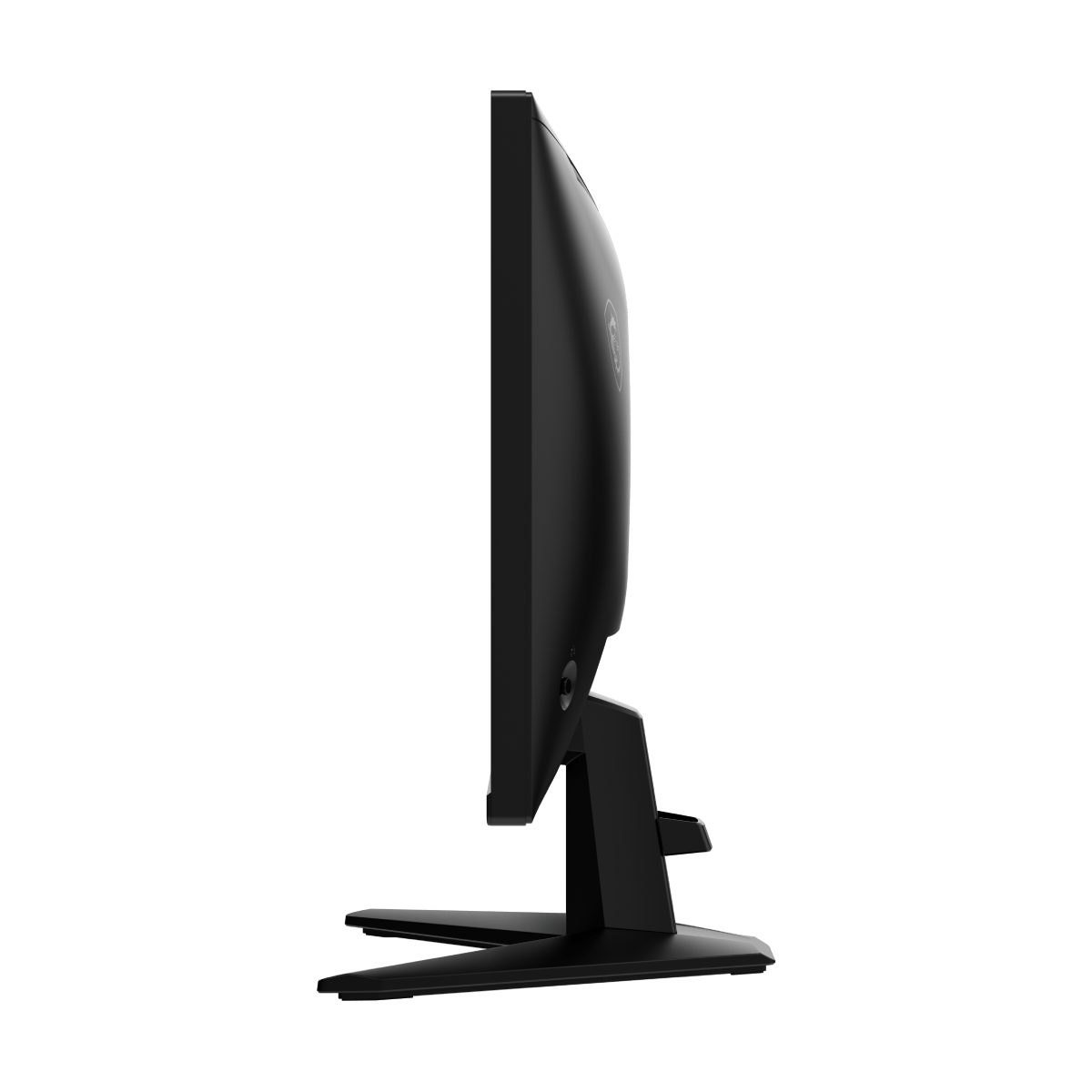 Monitor gaming MSI MAG 255XF con pantalla grande, diseño moderno y detalles de la carcasa en la imagen.