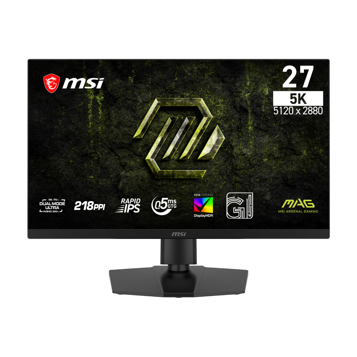 Monitor gaming 5K de MSI MAG 271KPD7 de 27 pulgadas 