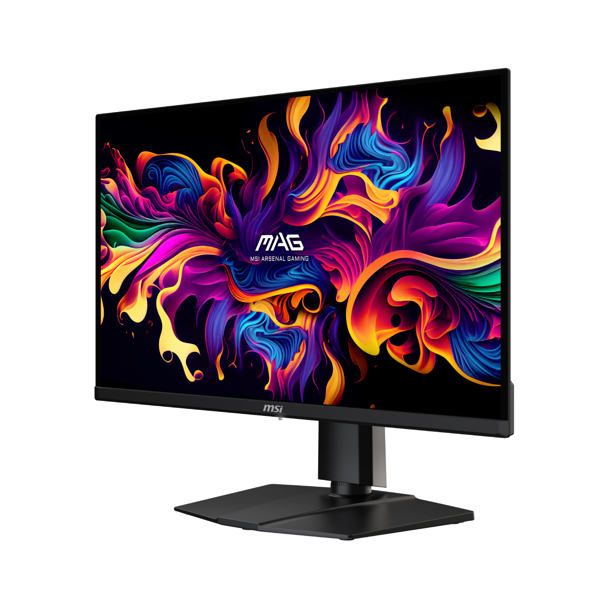 Monitor gaming MSI MAG 271QP QD-OLED X28 con pantalla de alta resolución y diseño moderno, ideal para juegos de alta calidad.