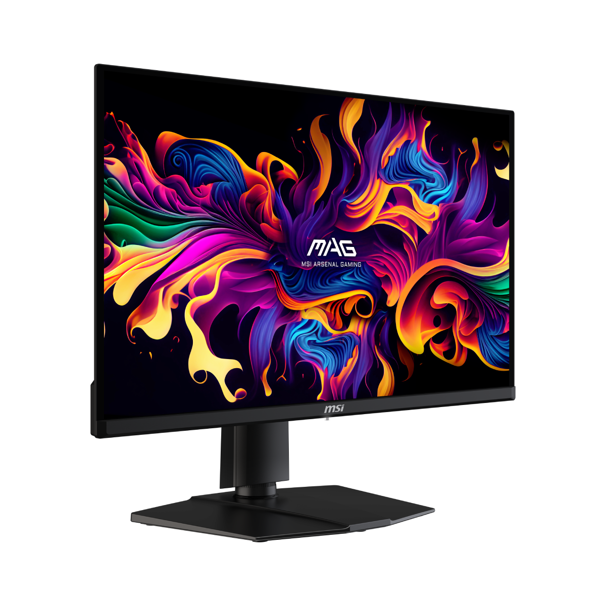 Monitor gaming MSI MAG 271QP QD-OLED X28 con pantalla grande y diseño moderno, ideal para juegos y entretenimiento.
