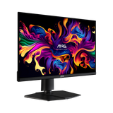 Monitor gaming MSI MAG 271QP QD-OLED X28 con pantalla grande y diseño moderno, ideal para juegos y entretenimiento.