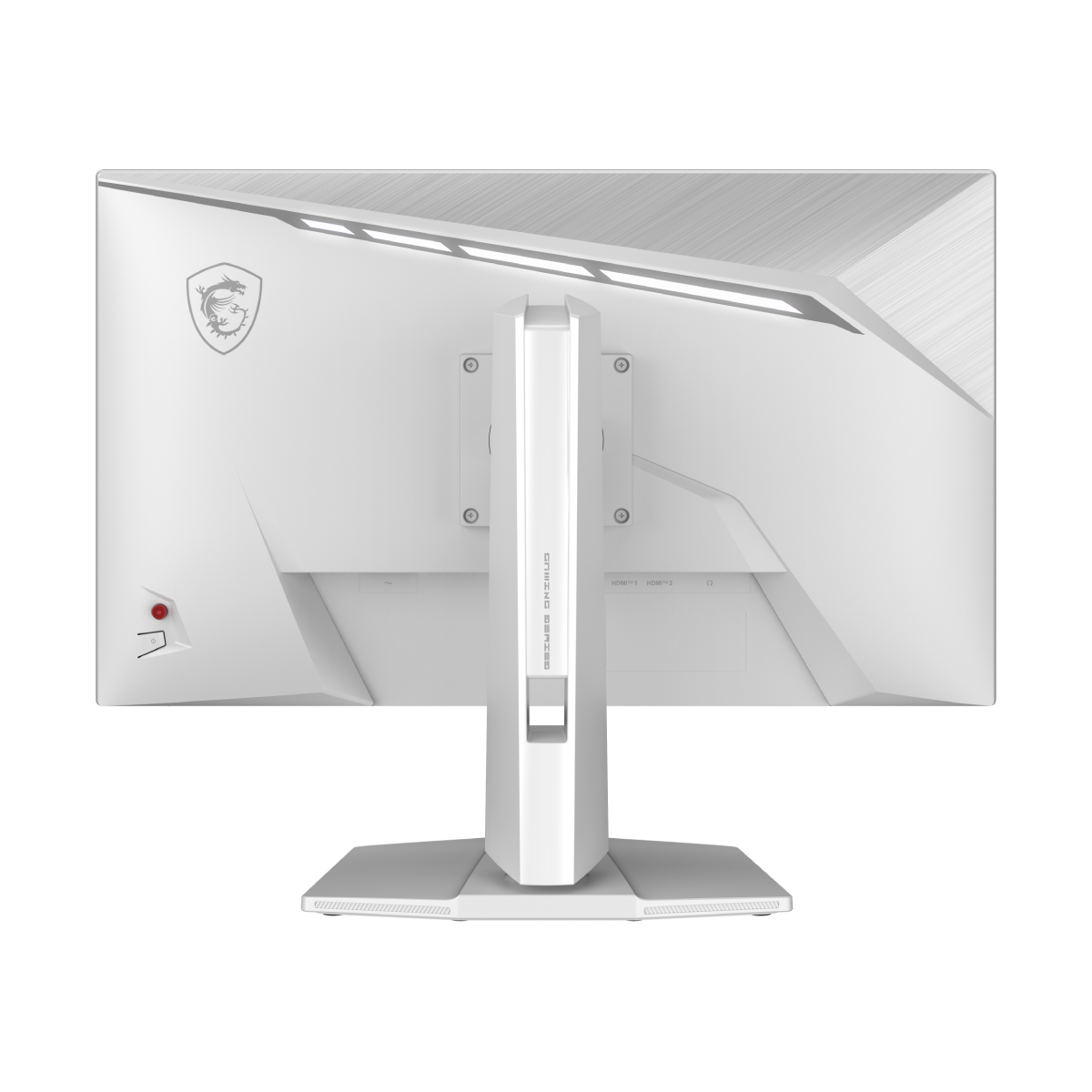 Monitor gaming MSI MAG 274QRFW E20, pantalla de alta resolución con diseño moderno y detalles en la interfaz.