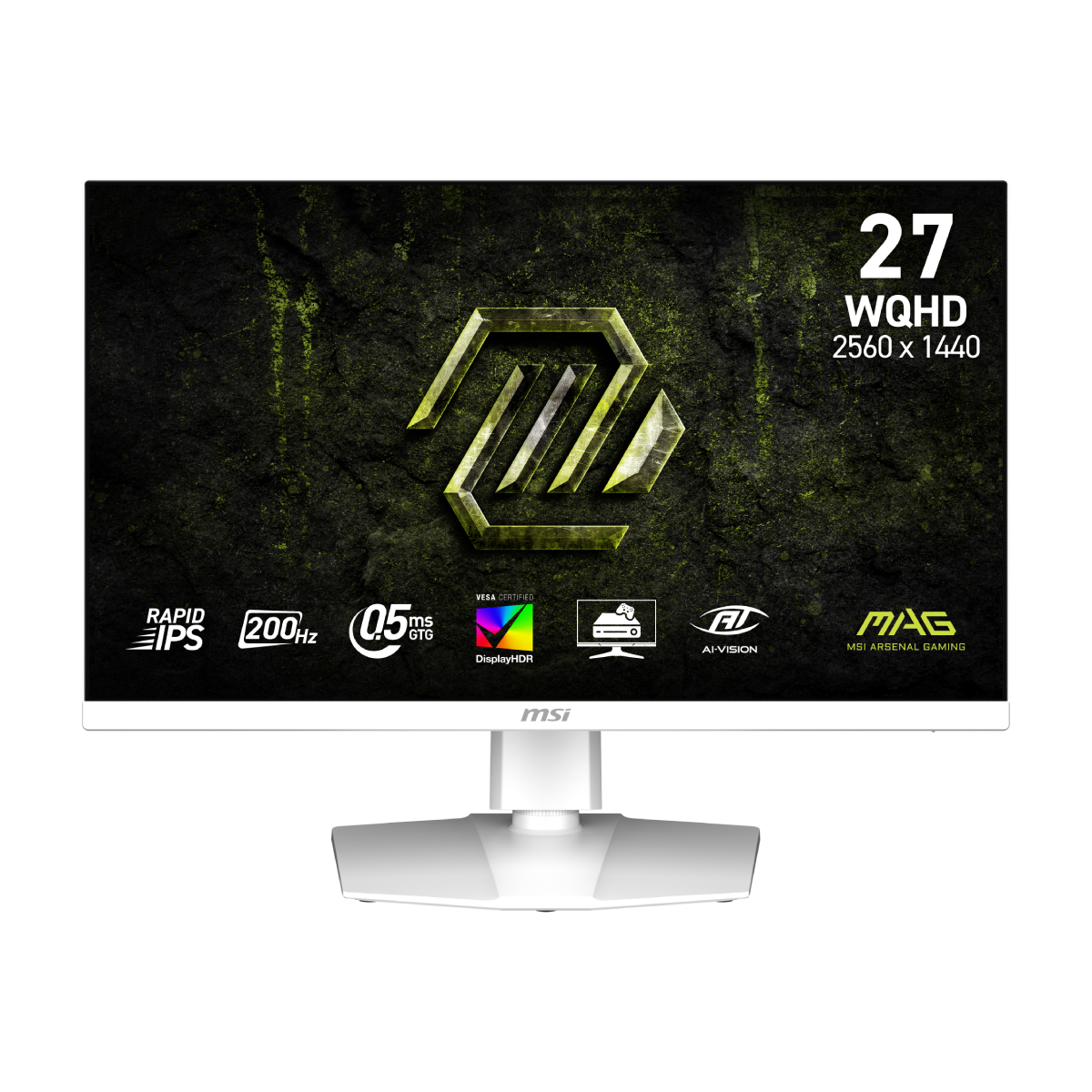Monitor gaming de MSI MAG 2724QRFW E20 de 27 pulgadas