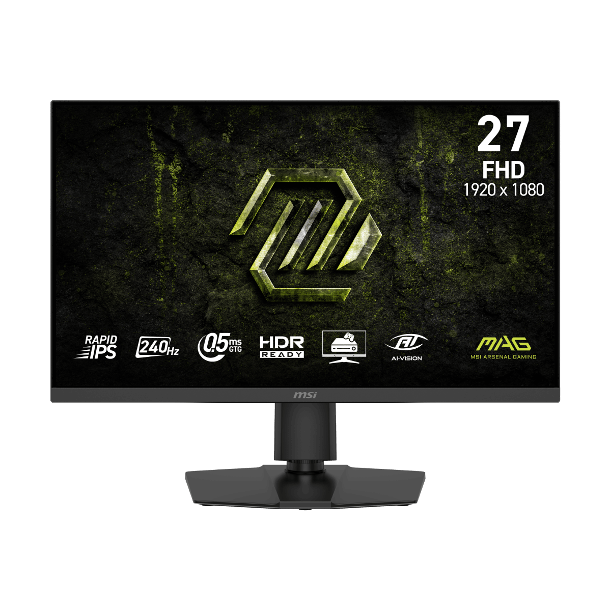 Monitor gaming de MSI MAG 272PF X24 de 27 pulgadas FHD