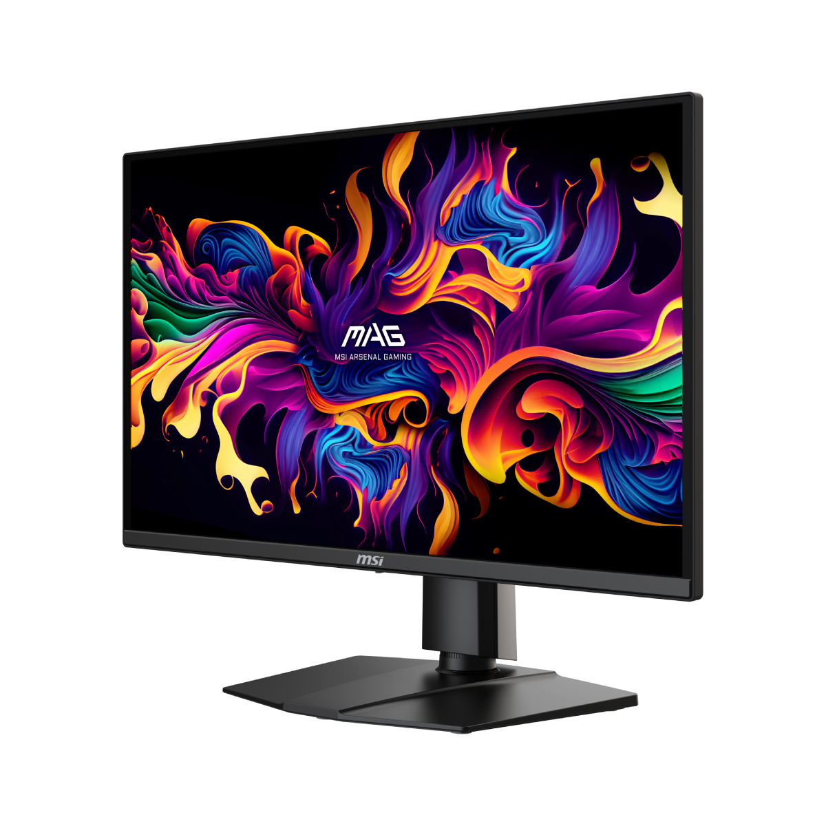 Monitor gaming MSI MAG 272QP QD-OLED X24 con pantalla grande y colores vibrantes, ideal para juegos y entretenimiento.