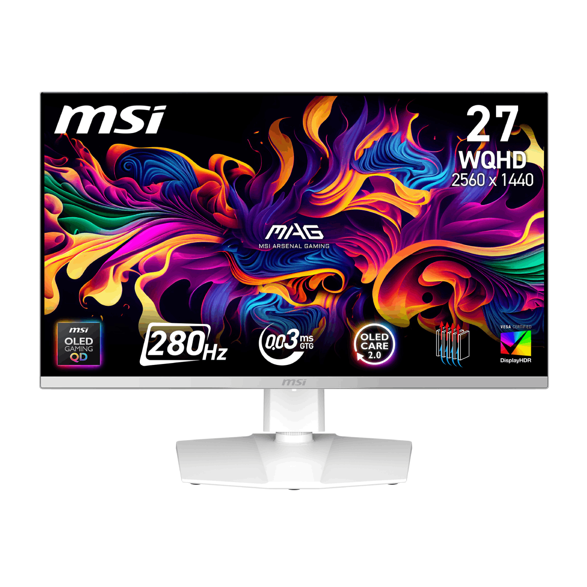 Monitor gaming de MSI MAG 272QPW QD-OLED X28
