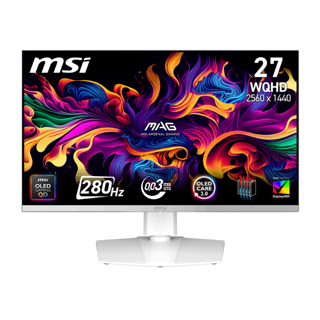 Monitor gaming de MSI MAG 272QPW QD-OLED X28