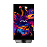 Monitor gaming MSI MAG 272UP QD-OLED E16 con pantalla grande, detalles en la imagen y diseño moderno.