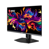Monitor gaming MSI MAG 272UP QD-OLED E16 con pantalla grande, diseño moderno y detalles de la pantalla en la imagen.