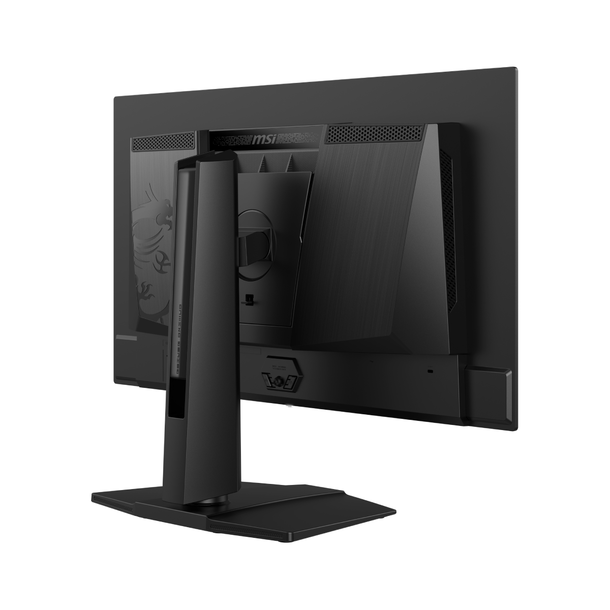 Monitor gaming MSI MAG 272UP QD-OLED E16 con pantalla brillante y colores vibrantes, muestra detalles de la pantalla en la imagen.
