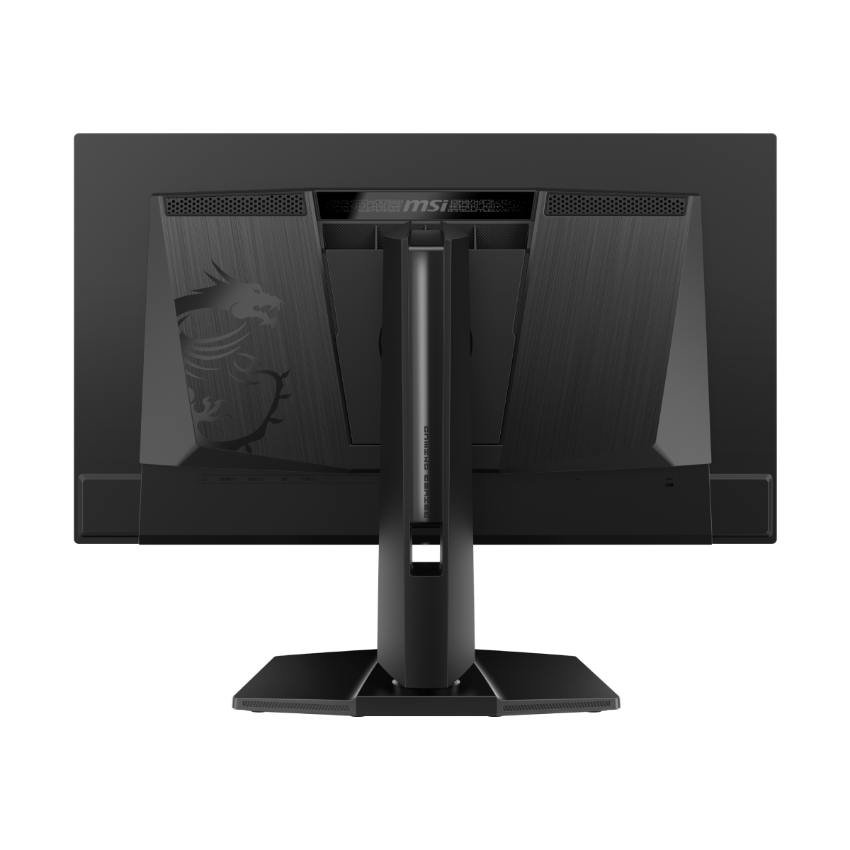 MSI MAG 272UP QD-OLED X24 gaming monitor displaying vibrant visuals and sleek design with thin bezels and stand.