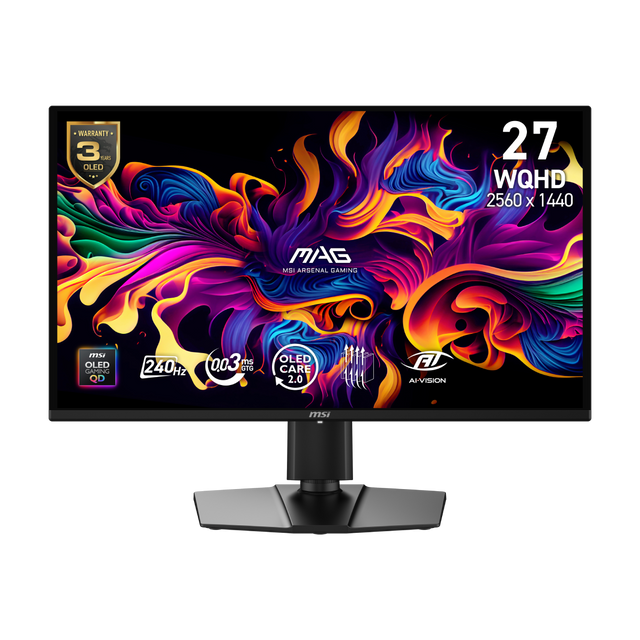 Monitor gaming de MSI MAG 274QP QD-OLED X24