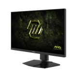 Monitor gaming MSI MAG 274QPF E20 con pantalla grande, marcos delgados y detalles de la interfaz en la imagen.