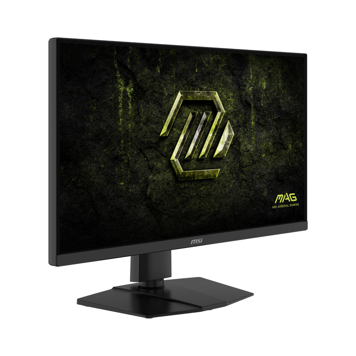 Monitor gaming MSI MAG 274QPF E20 con pantalla grande, diseño moderno y detalles visuales en la imagen.
